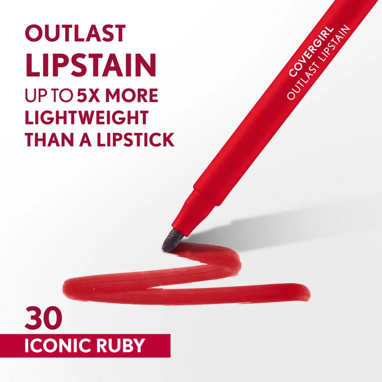 Cover Girl Outlast Lip stain 30 Iconic Ruby