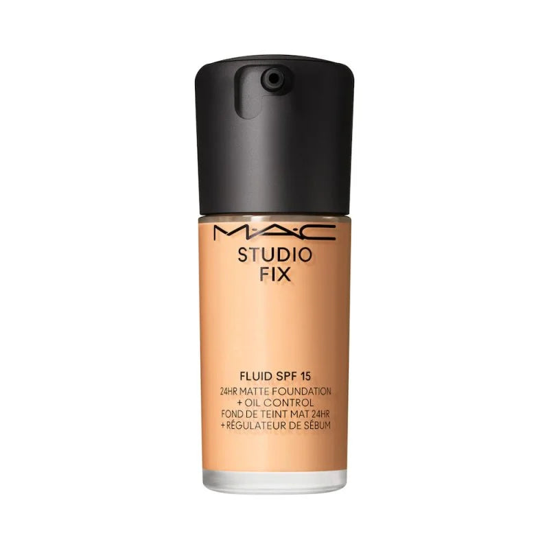 Mac Cosmetics Studio Fix Fluid SPF15 24HR Matte Foundation + Oil Control Nc 20