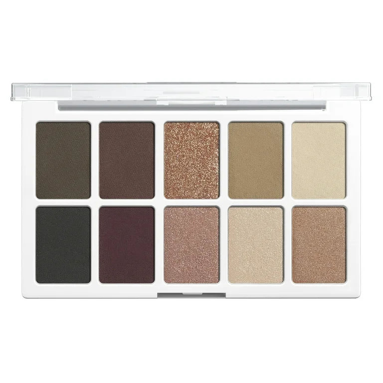 wet n wild Color Icon 10-Pan Eyeshadow Makeup Palette, Brown Nude Awakening