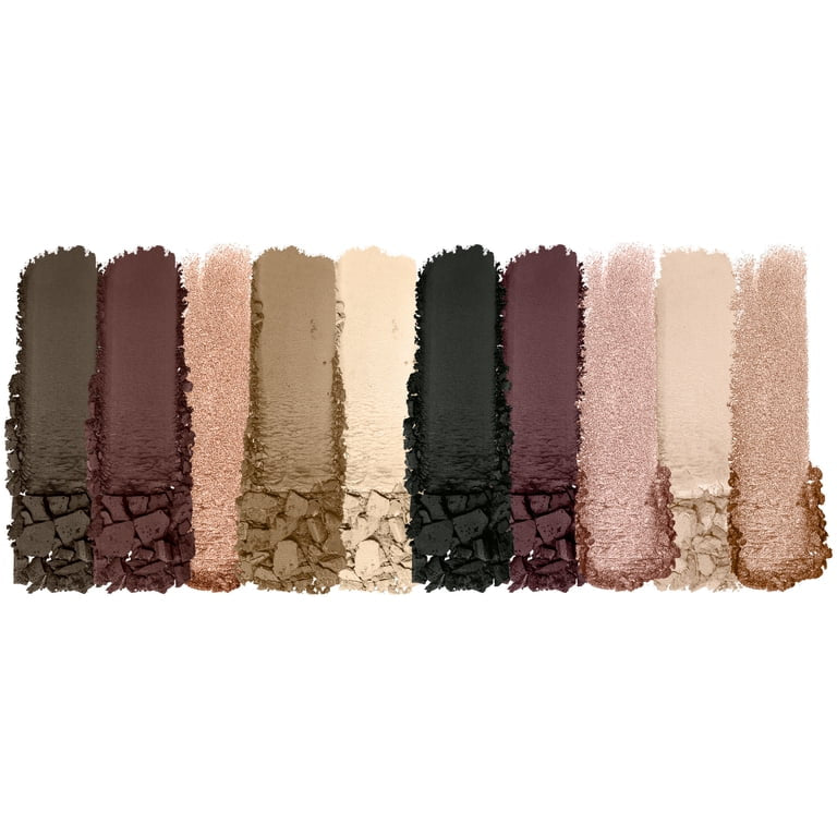 wet n wild Color Icon 10-Pan Eyeshadow Makeup Palette, Brown Nude Awakening