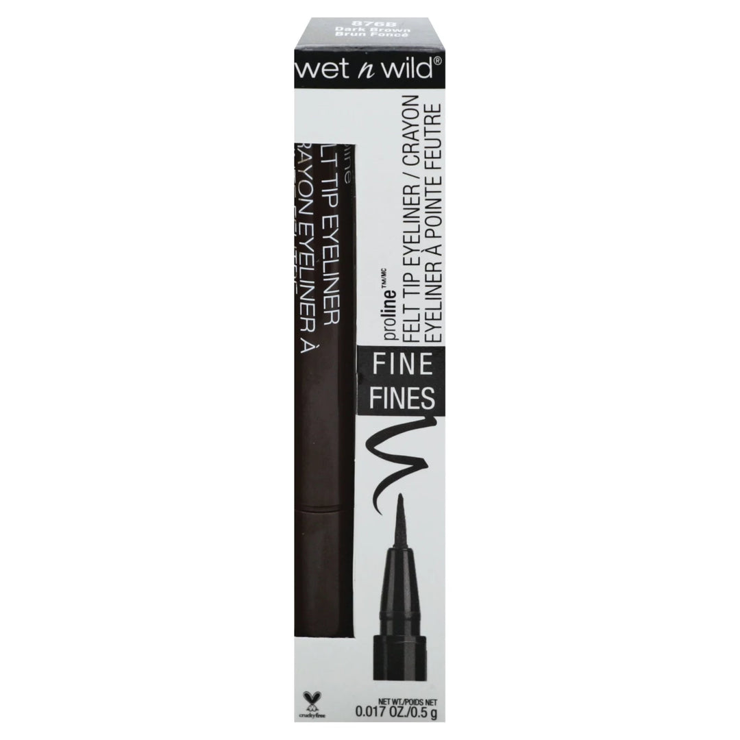 Wet n Wild, ProLine Felt Tip Eyeliner, Black brown