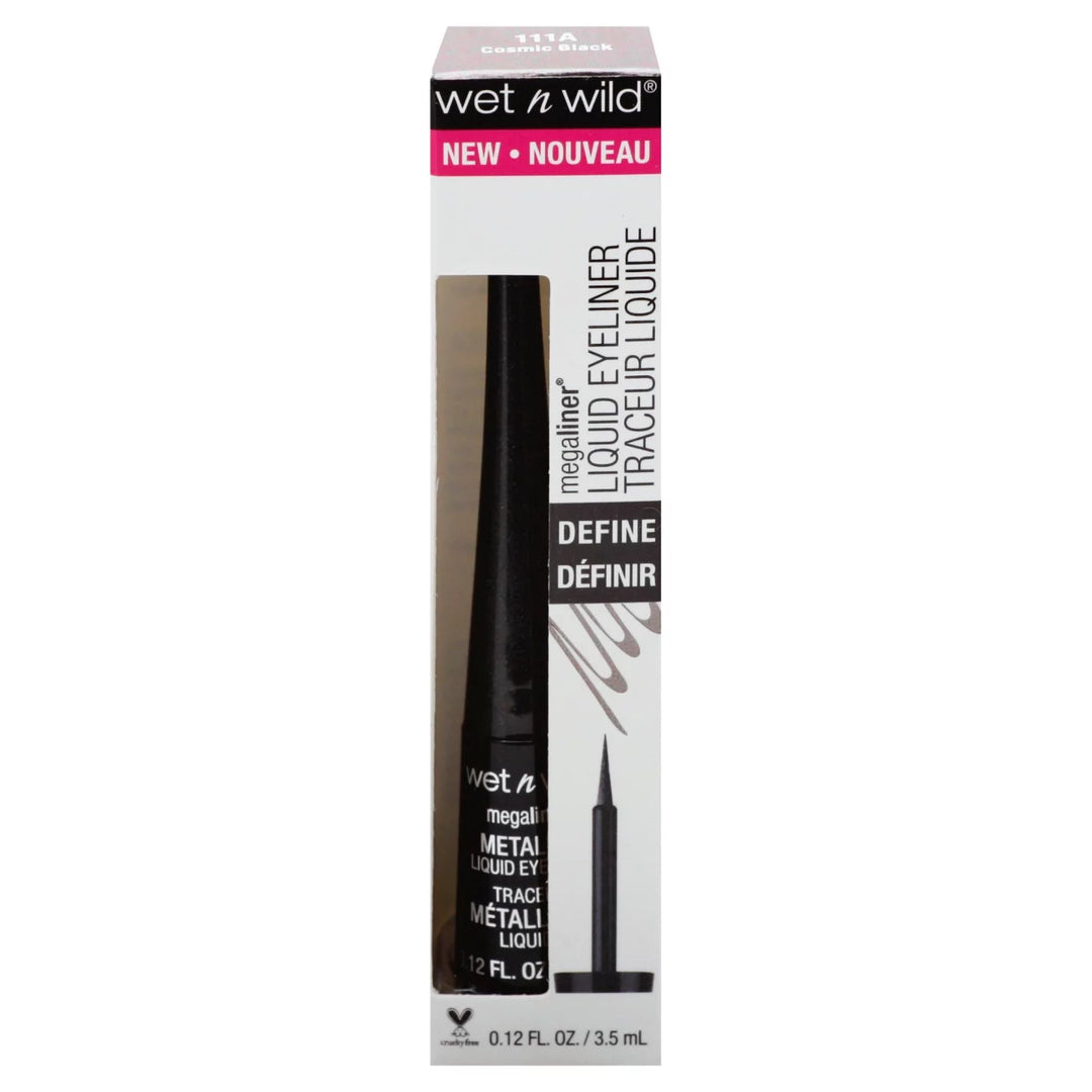 wet n wild MegaLiner Liquid Eyeliner Cosmic Black