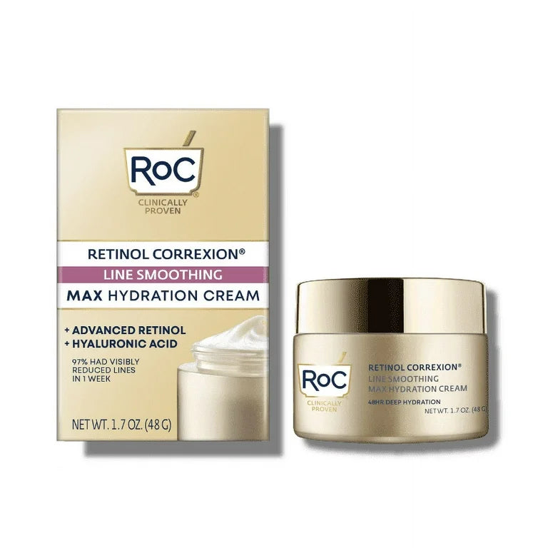 Roc Retinol Correxion Line Smoothing Max Hydration+ Moisturizer