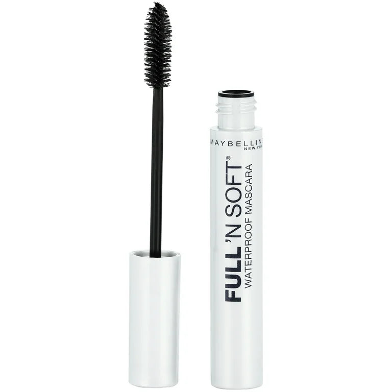 Maybelline New York Full 'N Soft Waterproof Mascara Very Black - 0.28 fl oz