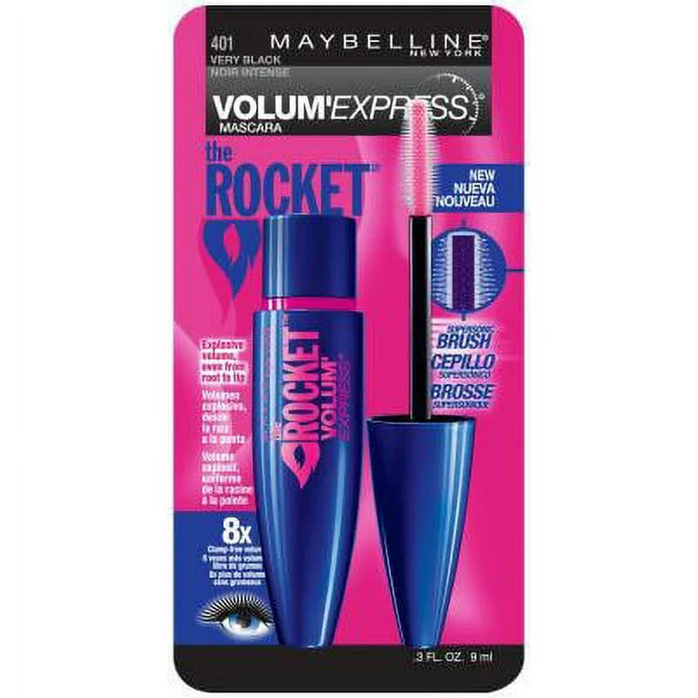 Maybelline New York Volume' Express The Rocket Washable Mascara, very Black 401