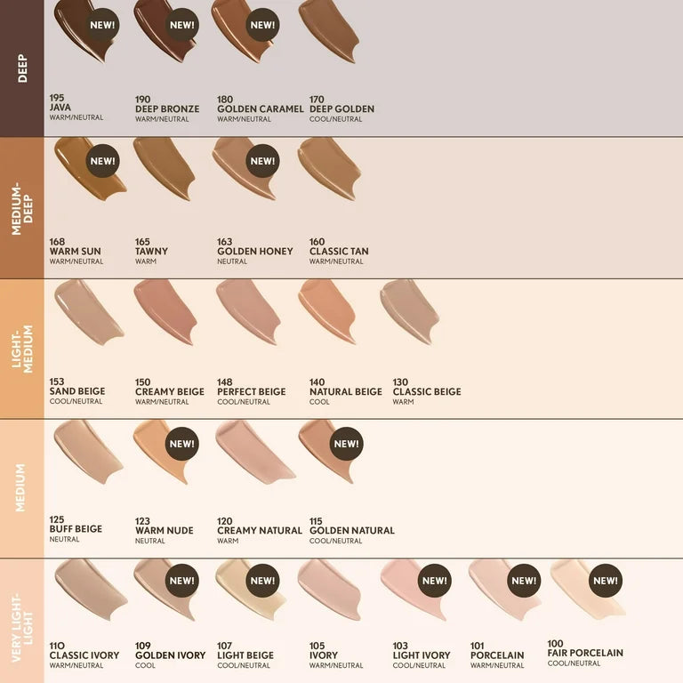 Cover Girl Clean Invisible Liquid Makeup 110 Classic Ivory