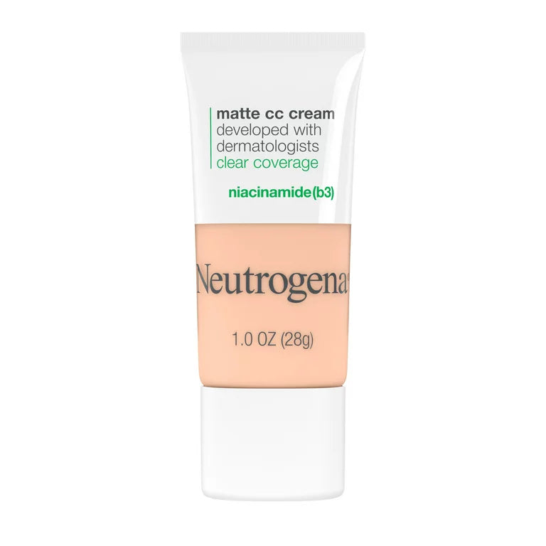 Neutrogena Clear Coverage Flawless Matte CC Cream Vanilla 3.0