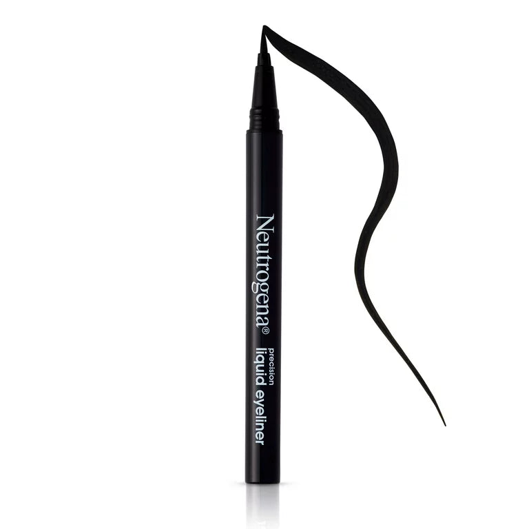 Neutrogena Precision Liquid Eyeliner Makeup, Jet Black, 0.013 fl. oz