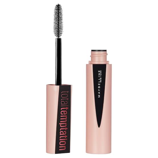 Maybelline New York Total TemptationW ashable Mascara,  601 Blackest Black