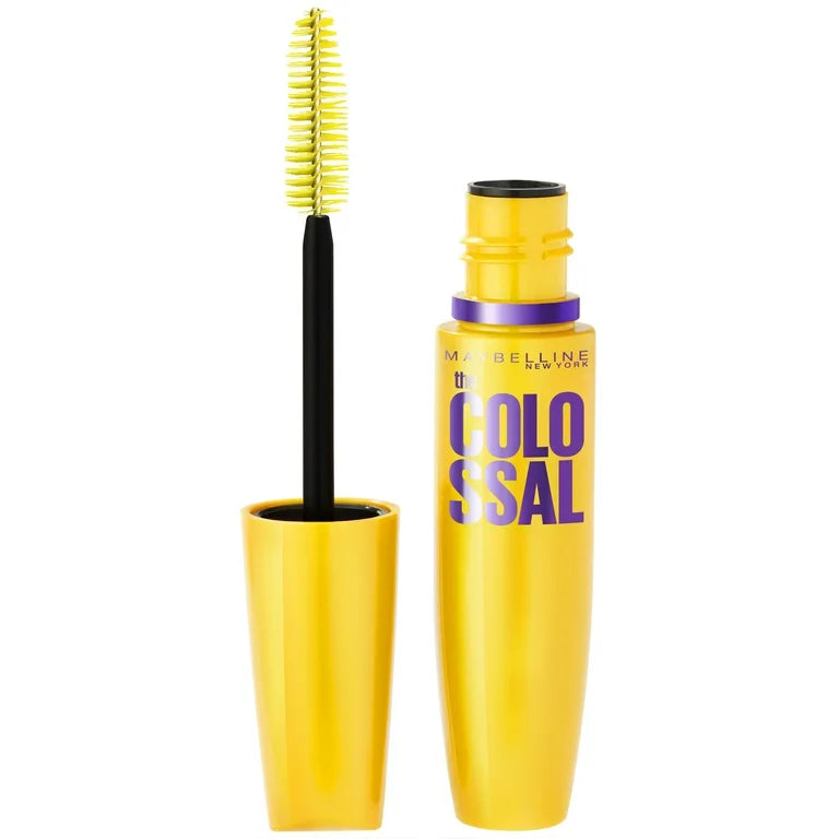 Maybelline New York The Colossal Washable Mascara, 232 Glam Brown