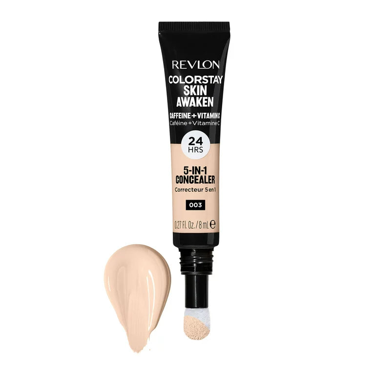 Revlon ColorStay Skin Awaken Cream Concealer Makeup, Longwear, 003 Cool Ivory