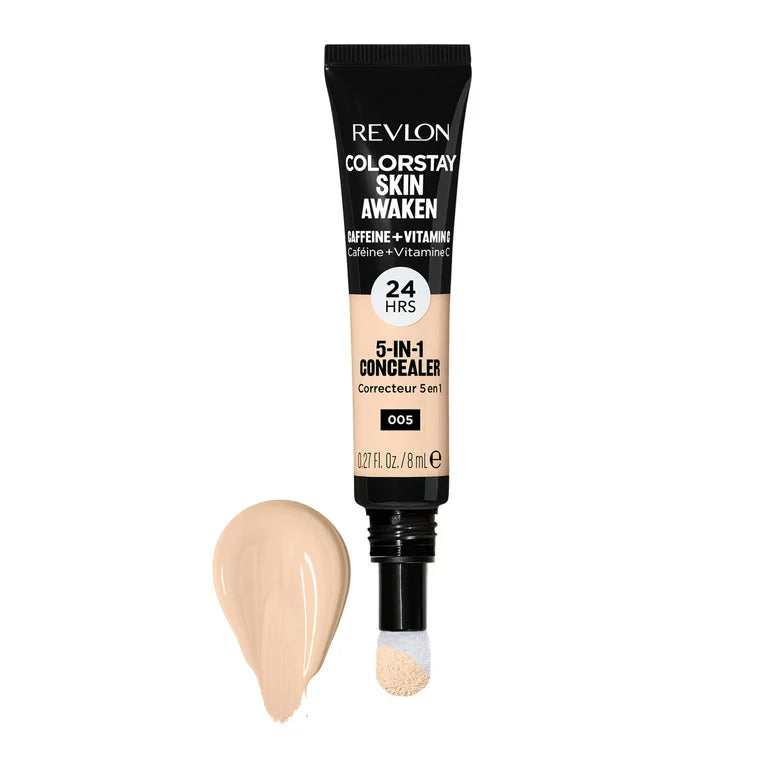 Revlon ColorStay Skin Awaken Cream Concealer Makeup, Longwear, 005 Fair Clair