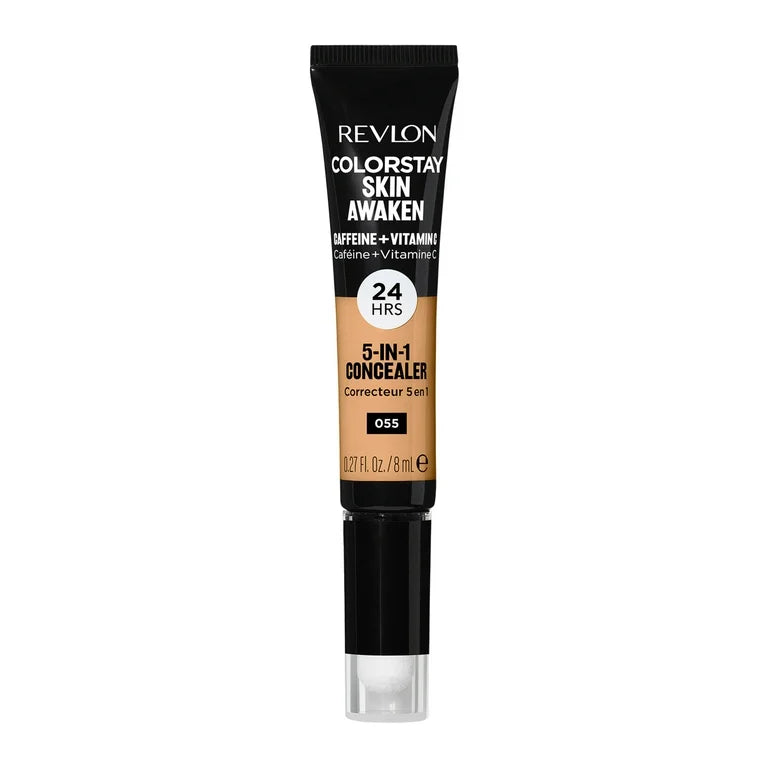 Revlon ColorStay Skin Awaken Cream Concealer Makeup, Longwear, 055 Latte