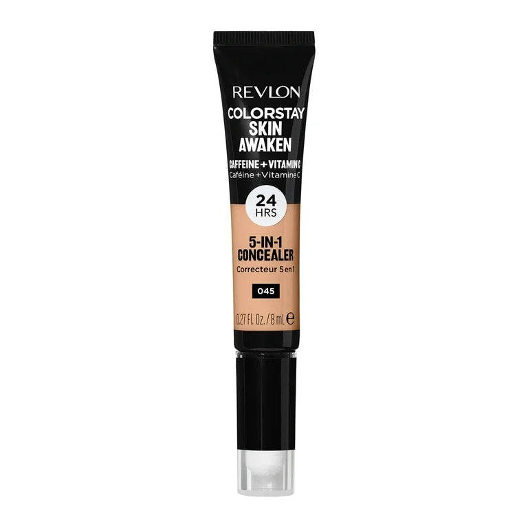 Revlon ColorStay Skin Awaken Cream Concealer Makeup, Longwear, 045 Honey