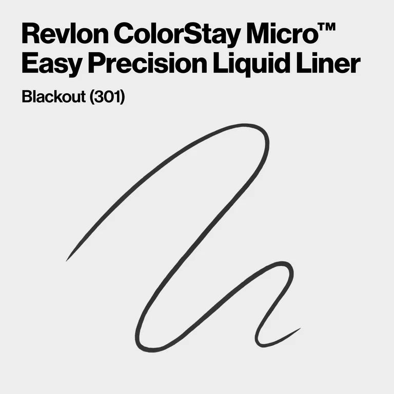 Revlon ColorStay Micro Easy Precision Liquid Liner 301 Blackout