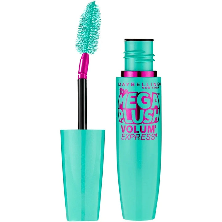 Maybelline Volum' Express The Mega Plush Waterproof Mascara,275 Very Black, 0.3 fl. oz.