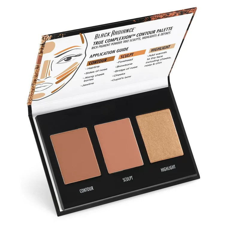 Black Radiance True Complexion Contour Palette - Light to Medium