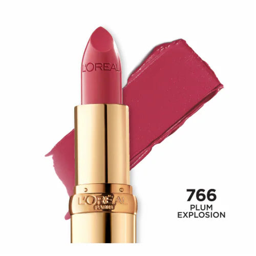 Loreal Paris Colour Riche Satin Lipstick 766 Plum Explosion