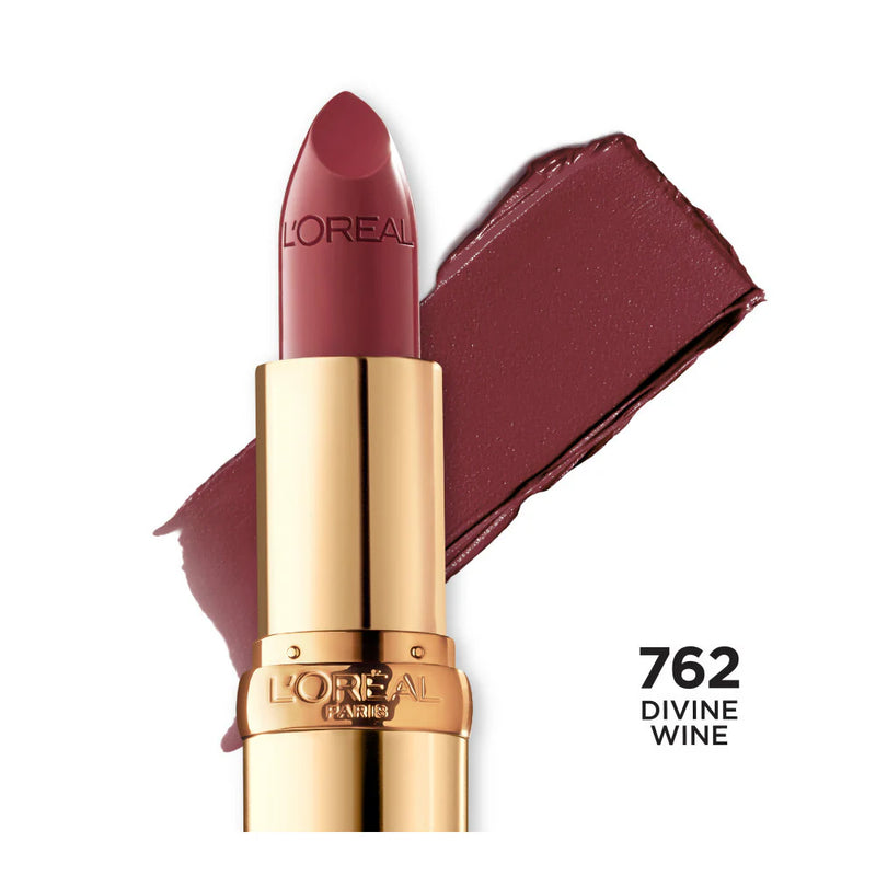 Loreal Paris Colour Riche Satin Lipstick 762 Divine Wine