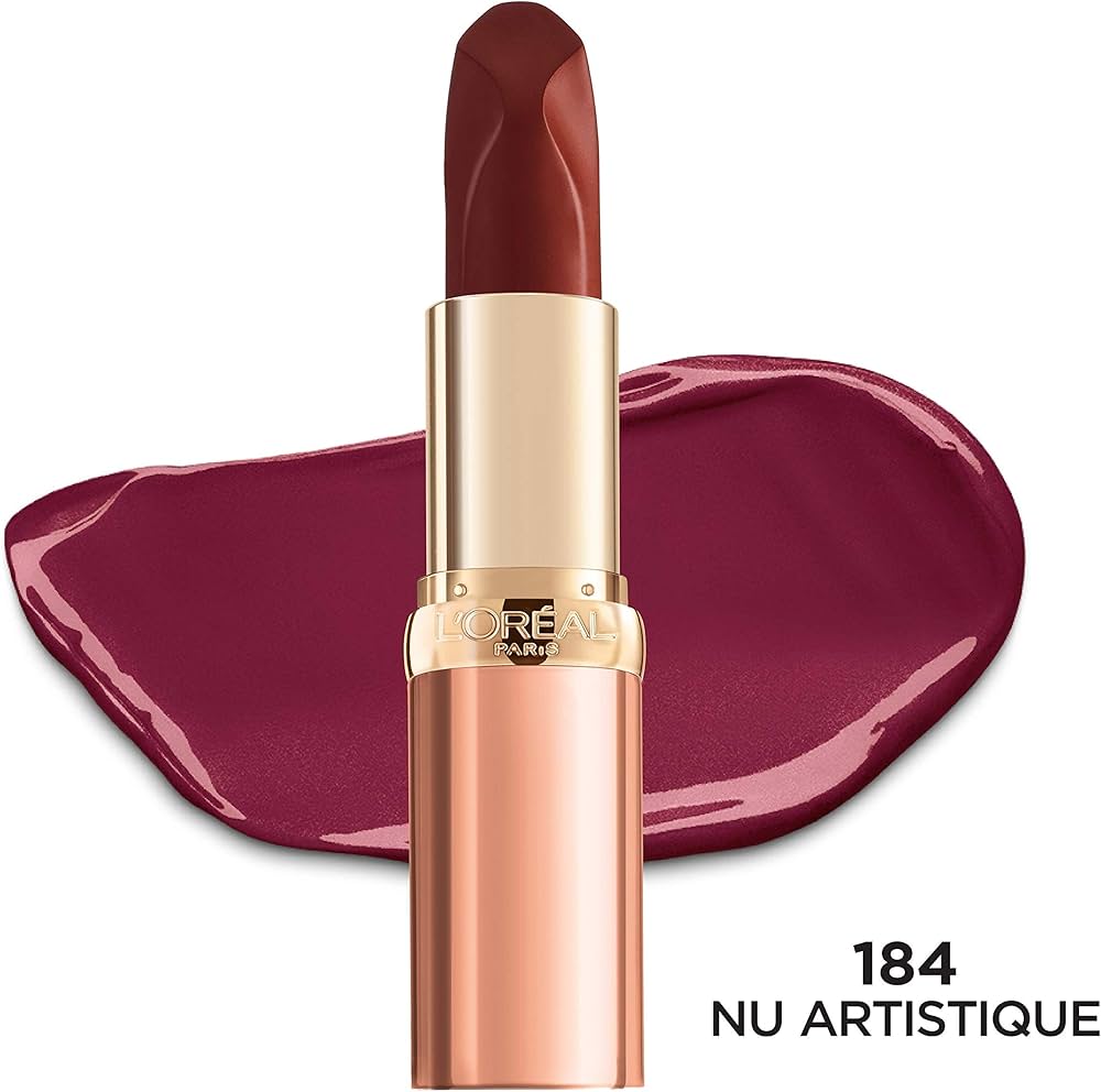 Loreal Paris Colour Riche Reds of Worth Satin Lipstick, 184 Nu Artistique