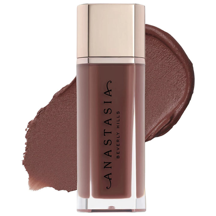 Anastasia Beverly Hill Lip Velvet Liquid Lipstick Cool Brown