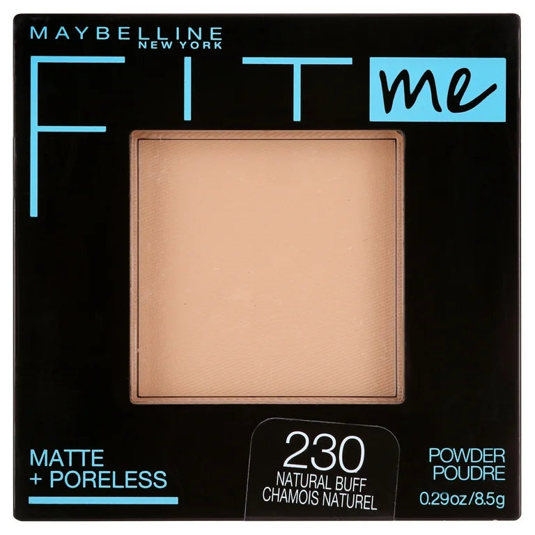 Maybelline Fit Me Matte Poreless Face Powder  230 natural buff