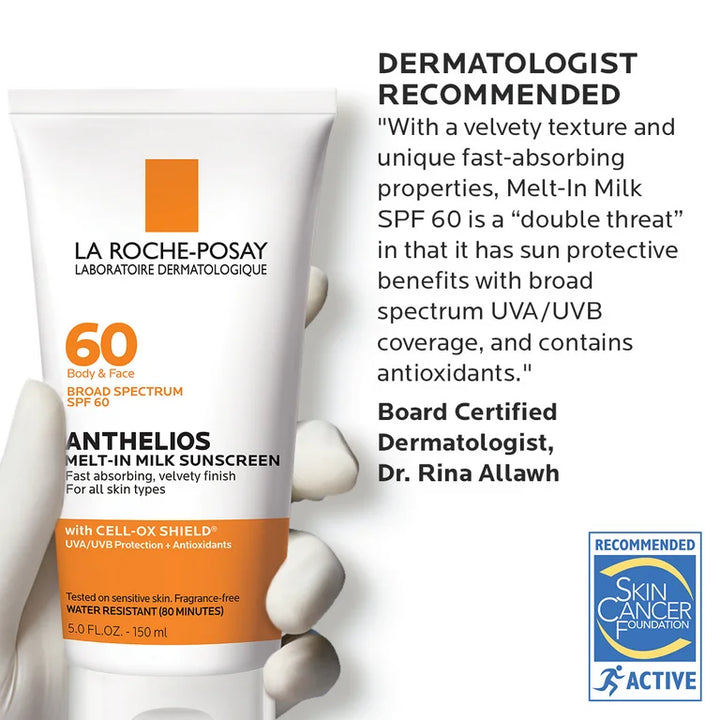 La Roche-Posay Anthelios Melt-In Milk Sunscreen SPF 60 - 90 ml