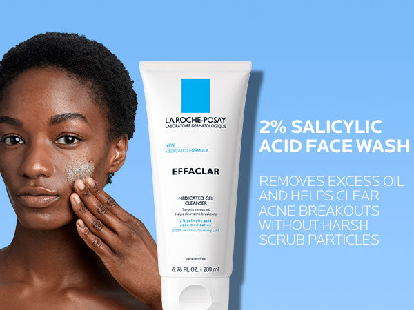 La Roche Posay Effaclar Medicated Gel Cleanser for Acne Prone Skin