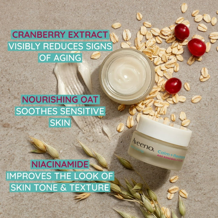 Aveeno Calm Restore Age Renewal Eye Cream