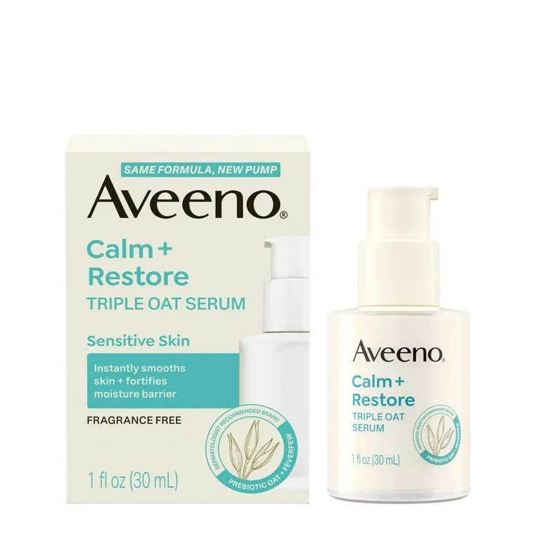 Aveeno Calm + Restore Triple Oat Sensitive Skin Facial Serum