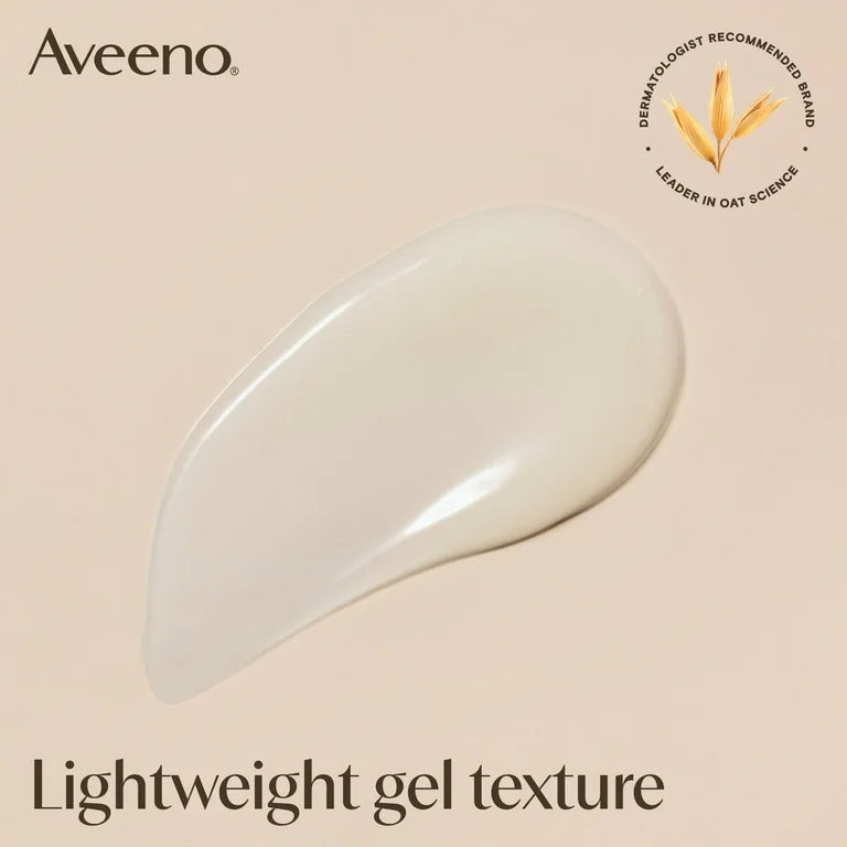 Aveeno Calm Restore Oat Gel Face Moisturizer for Sensitive Skin, Face Cream