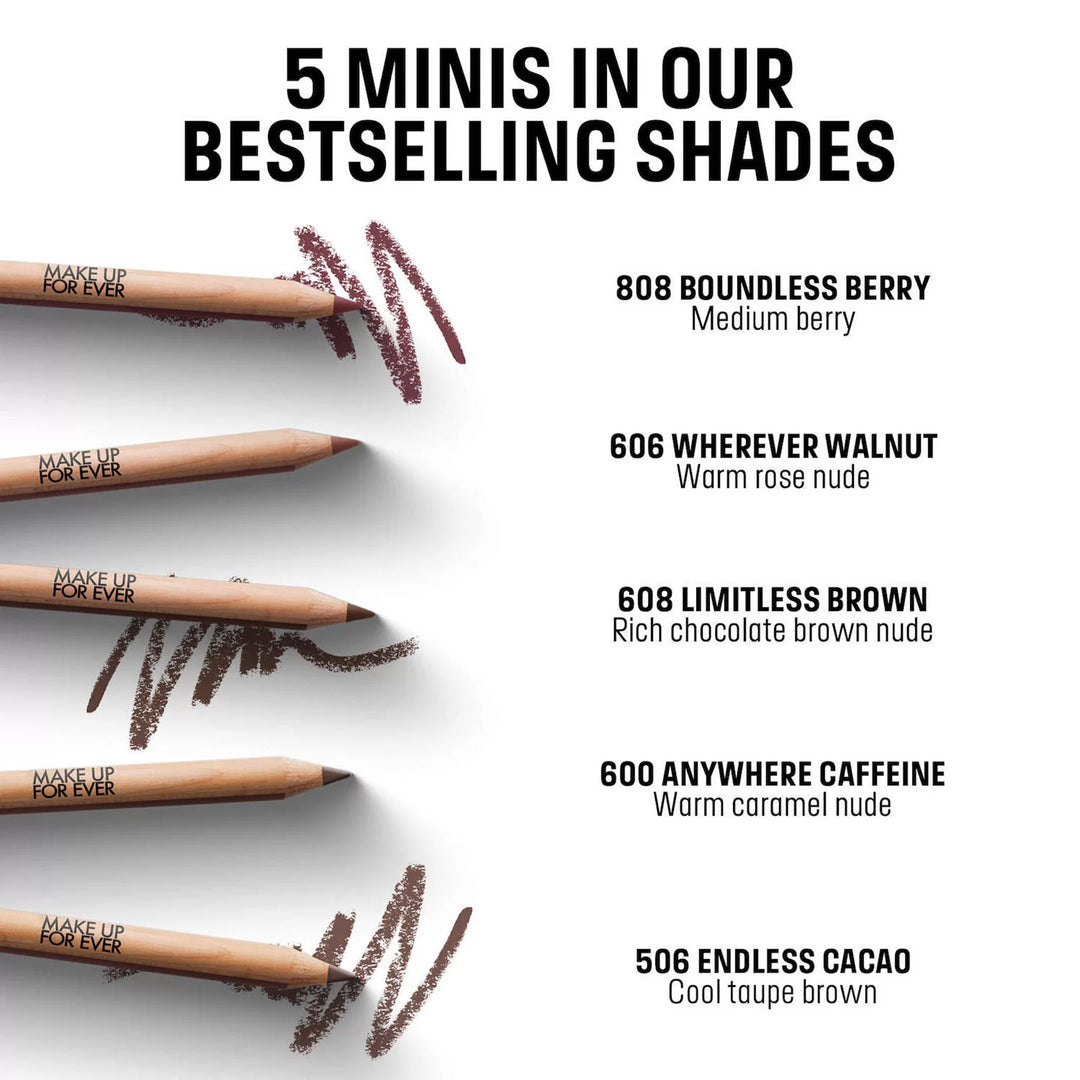 MAKE UP FOR EVER Mini Artist Color Lip Pencils Set