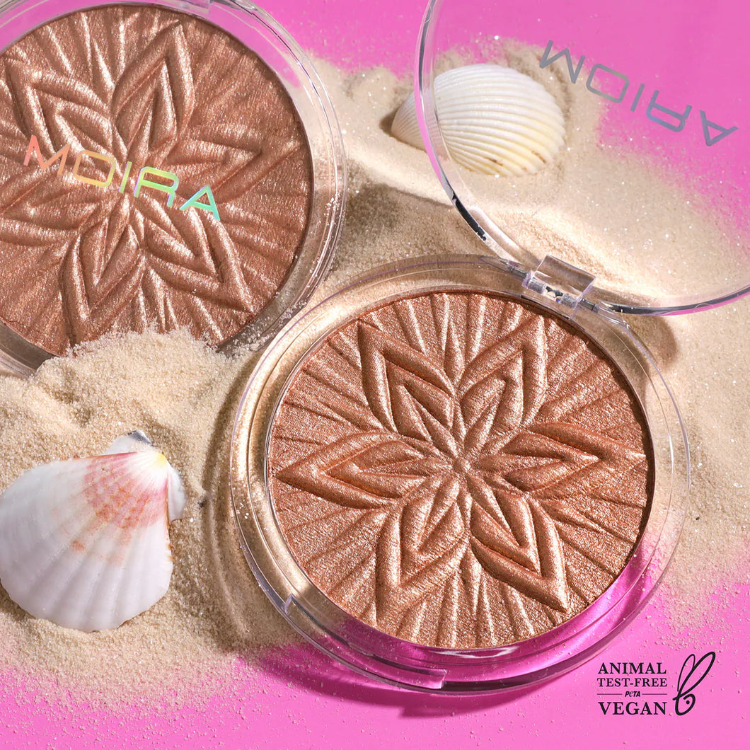 Moira Sun Glow Face & Body Highlighter (004, Fairy Gold)