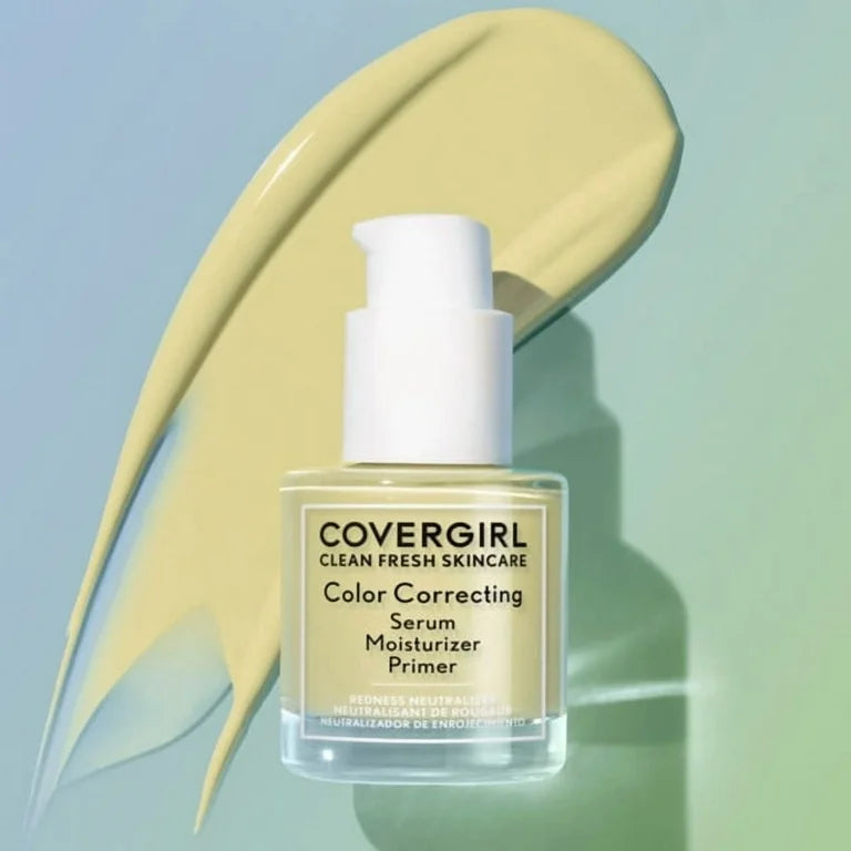 Covergirl Clean Fresh Color Correcting Primer + Serum, Redness Neutralizer