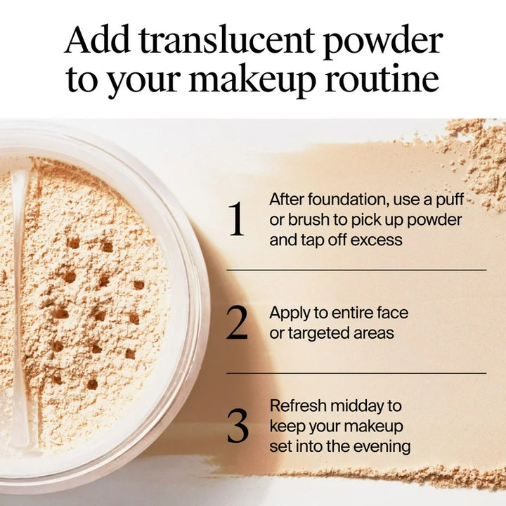 Neutrogena Hydro Boost Translucent Loose Face Setting Powder, Face Makeup