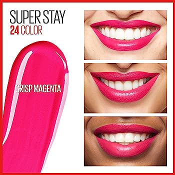 Maybelline Super Stay 24 Color 2-STEP LIQUID LIPSTICK 305 Crisp Magenta