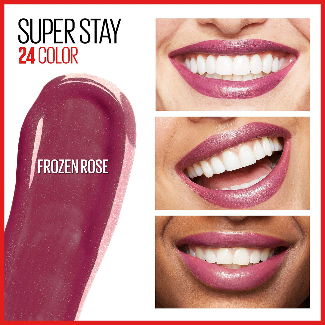 Maybelline New York Super Stay 24 Color 2-Step Liquid Lipstick 315 Frozen Rose