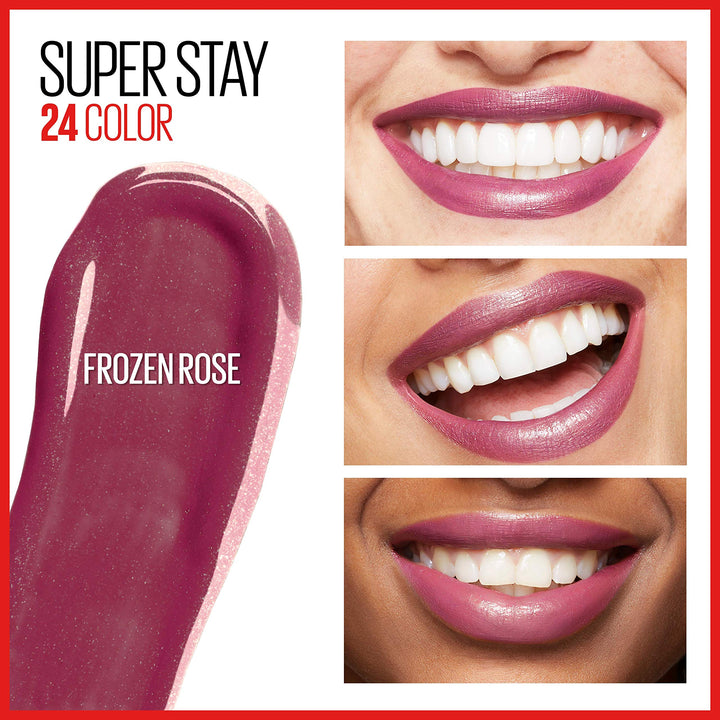 Maybelline New York Super Stay 24 Color 2-Step Liquid Lipstick 315 Frozen Rose