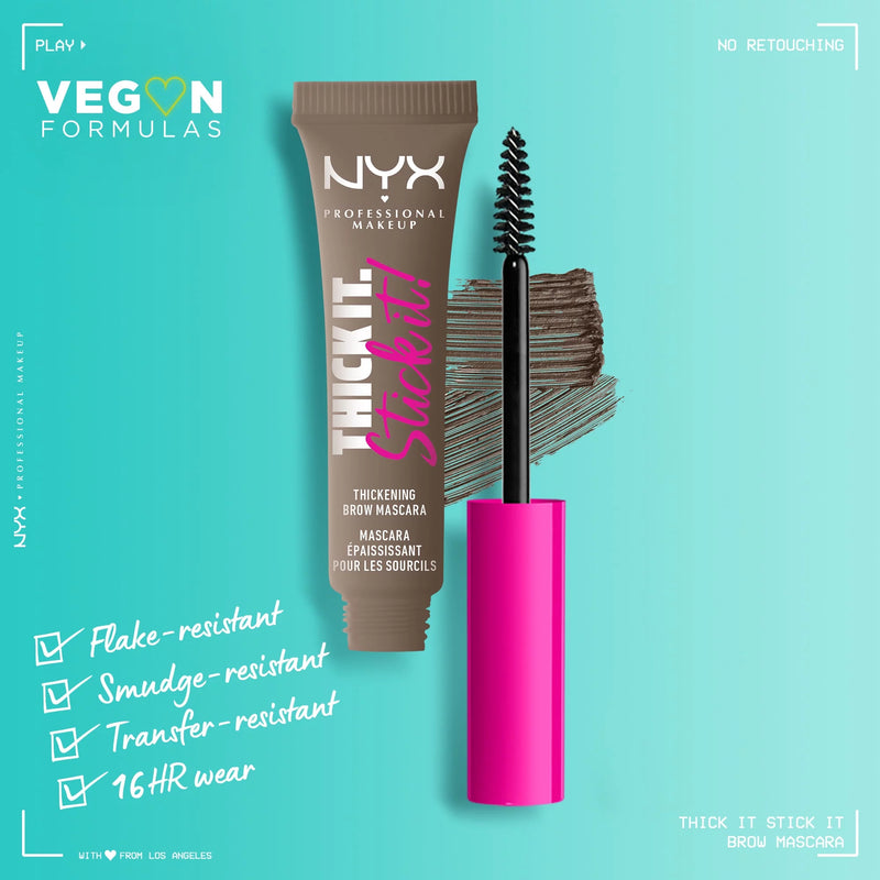 Nyx Thick it Stick it! Thickening Brow Gel Mascara Tupe