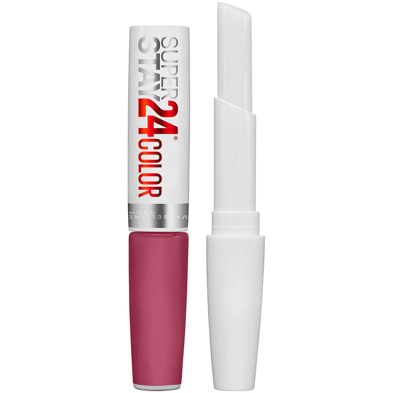 Maybelline Super Stay 24 Color 2-STEP LIQUID LIPSTICK 255 Relentless Ruby