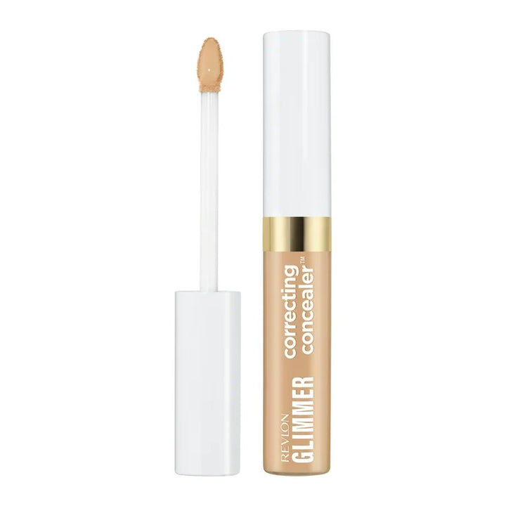 Revlon Glimmer Correcting Liquid Concealer, Buildable Coverage