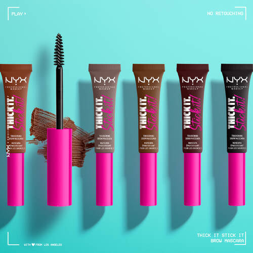 Nyx Thick it Stick it! Thickening Brow Gel Mascara Auburn