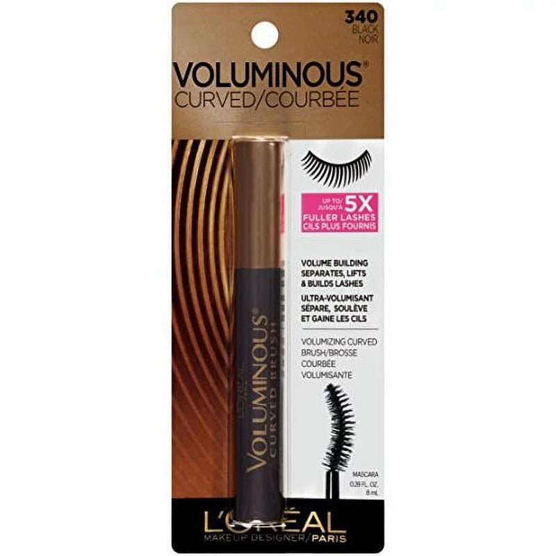 Loreal Voluminous Volume Building Curved Brush Mascara black noir 340
