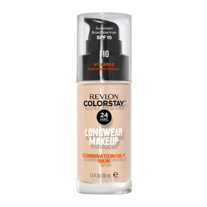 Revlon ColorStay Long Wear Liquid Foundation Makeup, combination/oily Skin Spf 15