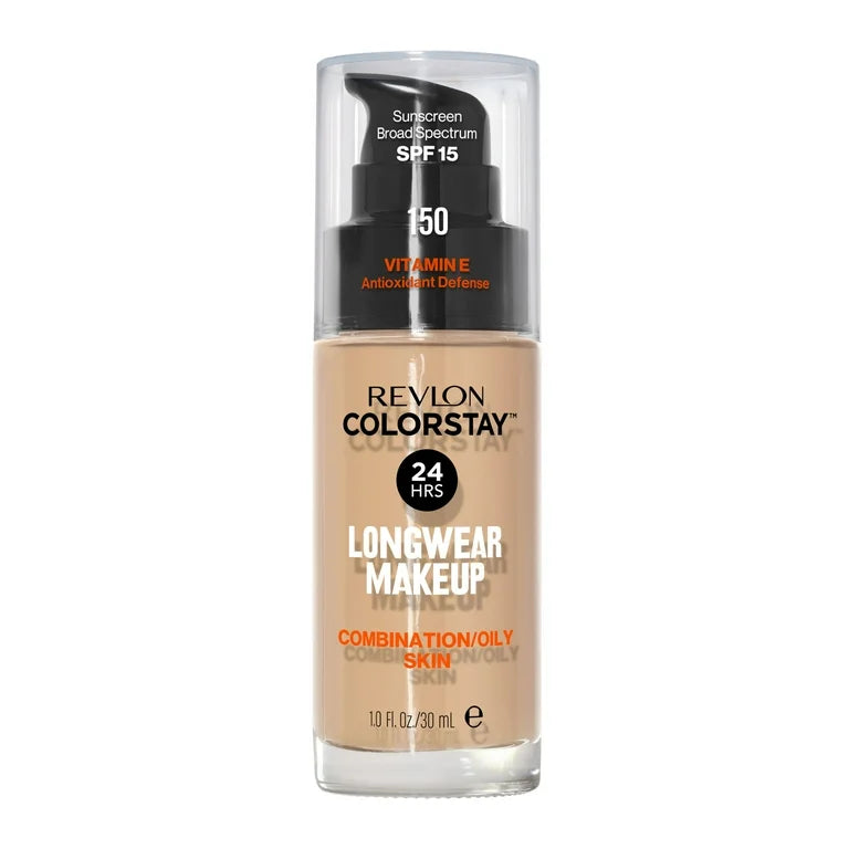 Revlon ColorStay Long Wear Liquid Foundation Makeup, combination/oily Skin Spf 15