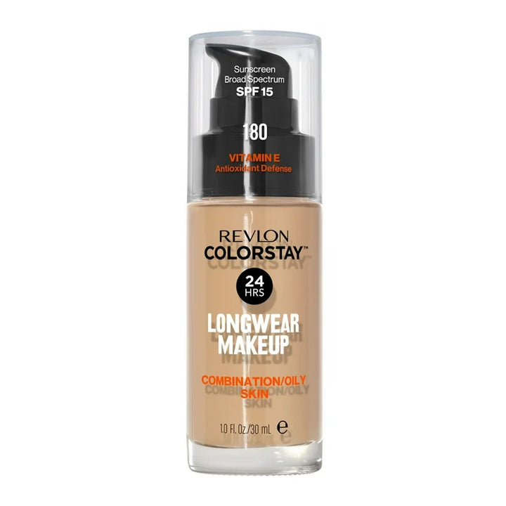 Revlon ColorStay Long Wear Liquid Foundation Makeup, combination/oily Skin Spf 15
