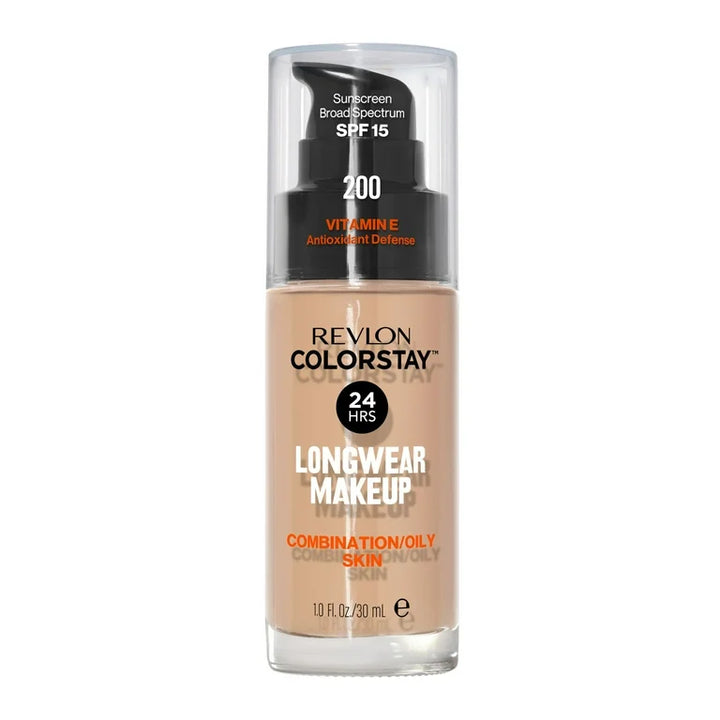 Revlon ColorStay Long Wear Liquid Foundation Makeup, combination/oily Skin Spf 15