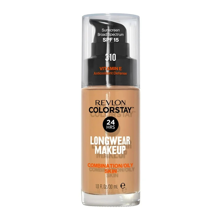 Revlon ColorStay Long Wear Liquid Foundation Makeup, combination/oily Skin Spf 15