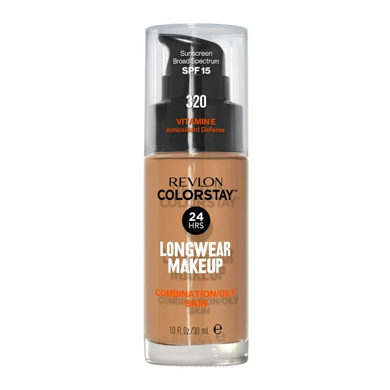 Revlon ColorStay Long Wear Liquid Foundation Makeup, combination/oily Skin Spf 15