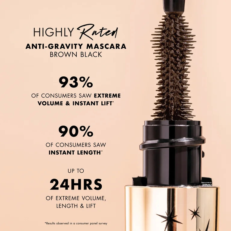 Milani Highly Rated Anti-Gravity Mascara, 110 Brown Black